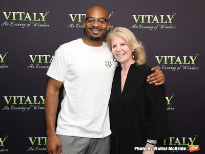 Brandon Victor Dixon and Daryl Roth Photo