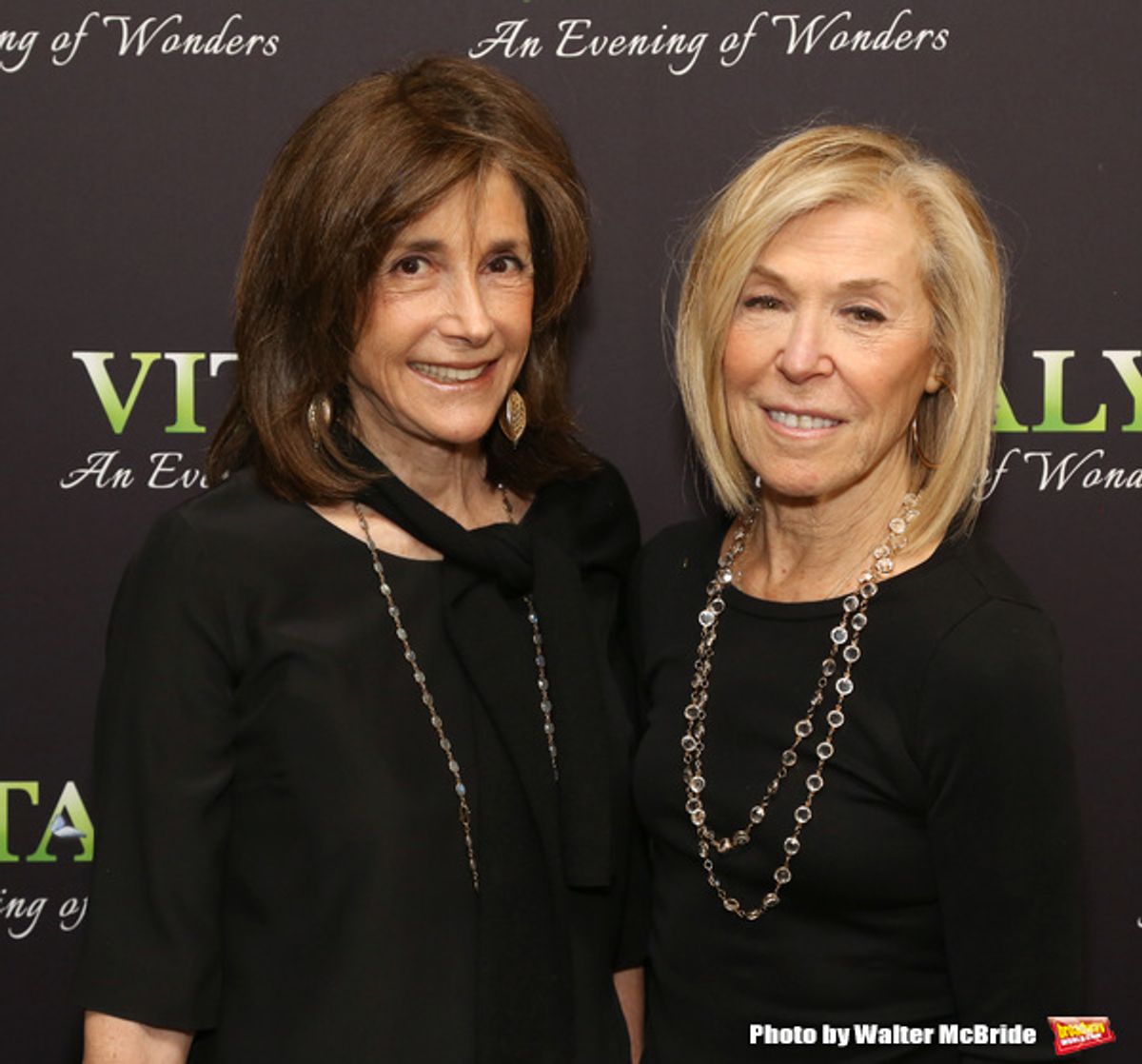 Bette Gwathmey and Alice Shure at On the Opening Night Red Carpet for VITALY: AN EVENING OF WONDERS