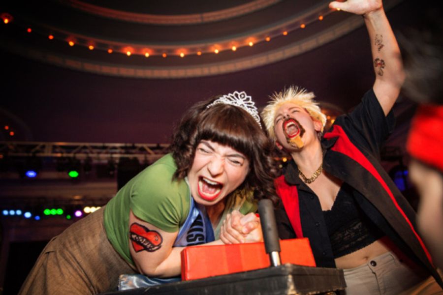 Photo Flash: Chicago League Of Lady Arm Wrestlers' CLLAW XXX: Dirty Thirty Throwdown Comes to Logan Square Auditorium Image