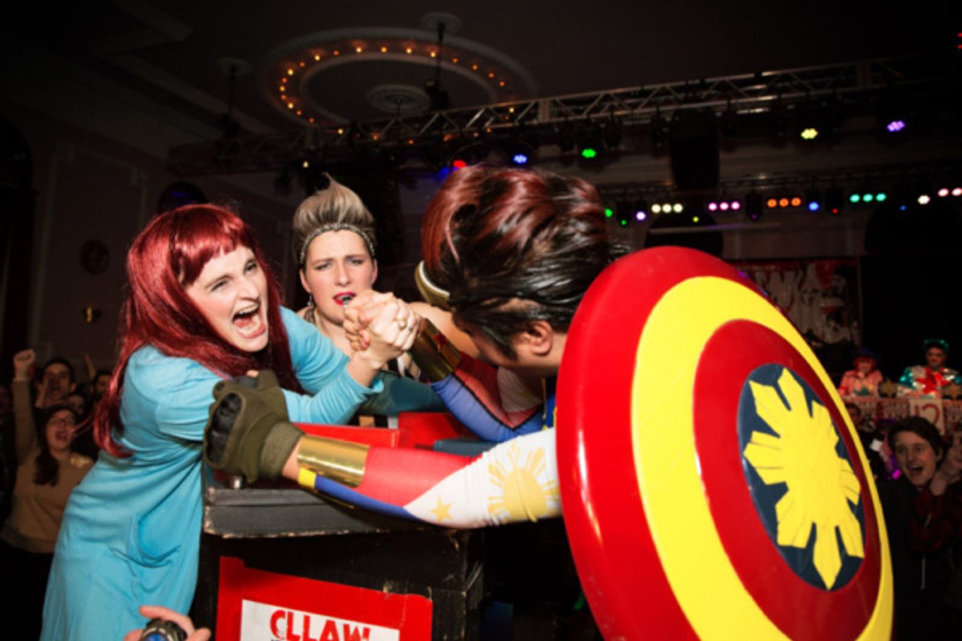 Photo Flash: Chicago League Of Lady Arm Wrestlers' CLLAW XXX: Dirty Thirty Throwdown Comes to Logan Square Auditorium Photo Flash: Chicago League Of Lady Arm Wrestlers' CLLAW XXX: Dirty Thirty Throwdown Comes to Logan Square Auditorium Image