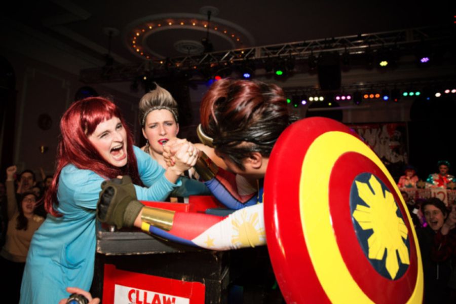 Photo Flash: Chicago League Of Lady Arm Wrestlers' CLLAW XXX: Dirty Thirty Throwdown Comes to Logan Square Auditorium Image