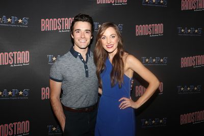 Corey Cott and Laura Osnes Photo
