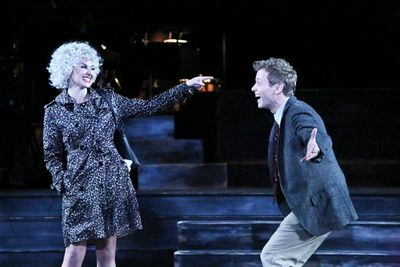 Laura Bell Bundy and Barrett Foa Photo