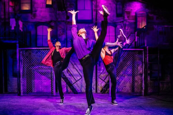 Prologue: Eric Rivas (Bernardo) with Xavier Bush and Dominic Dorset Photo