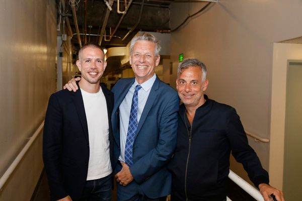 Stephen Karam, Michael Ritchie and Joe Mantello  Photo