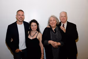 Stephen Karam, Sarah Steele, Jayne Houdyshell and Reed Birney Photo