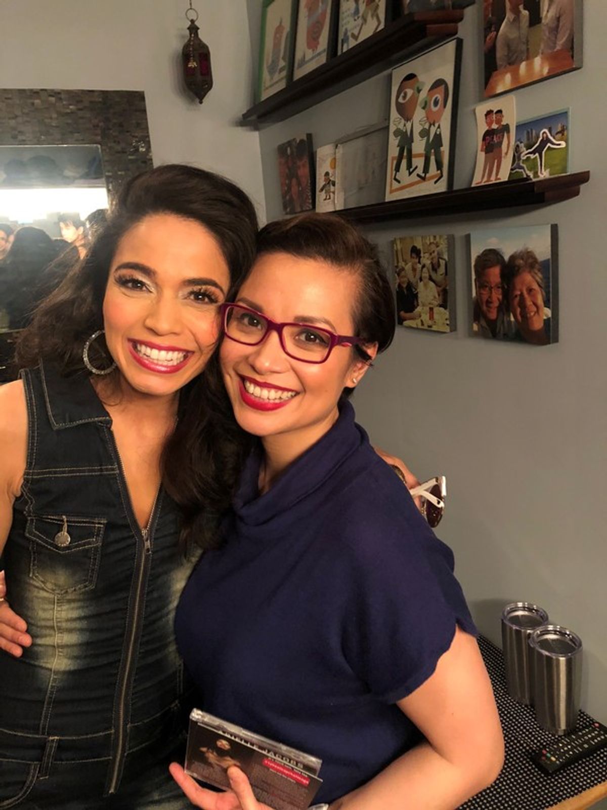 Arielle Jacobs and Lea Salonga at 