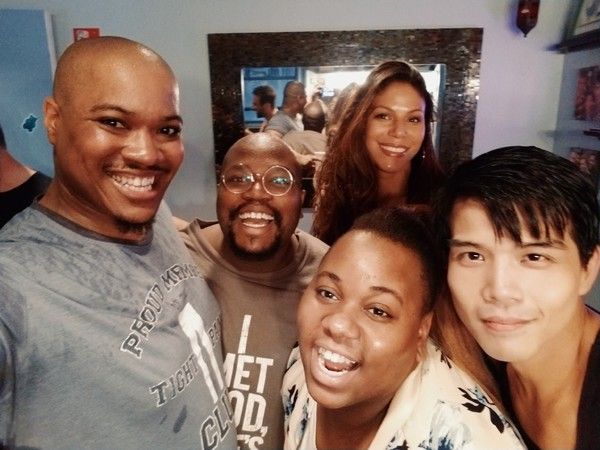 Deontei Warren, Juwan Crawley, Alex Newell, Merle Dandridge, Telly Leung Photo