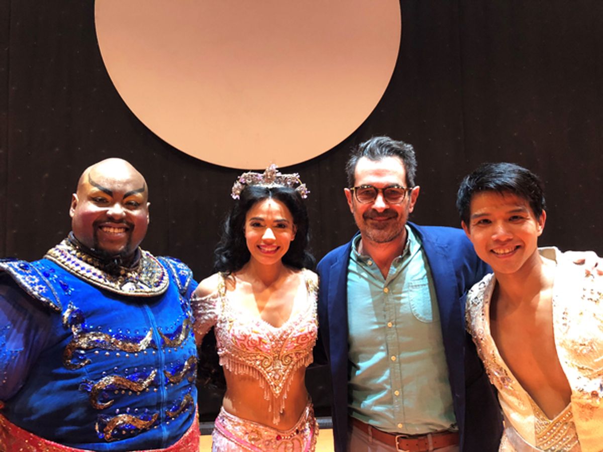 Major Attaway, Arielle Jacobs, Ty Burrell, Telly Leung at 