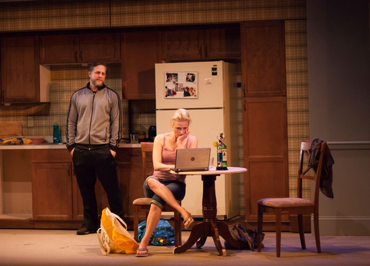 Joe Tippett and Mamie Gummer at 