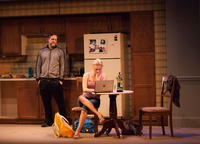 Joe Tippett and Mamie Gummer Photo