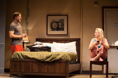 Joe Tippett and Mamie Gummer Photo