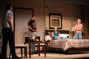 Joe Tippett, Tyee Tilghman, Caroline Heffernan and Mamie Gummer @ BroadwayWorld Joe Tippett, Tyee Tilghman, Caroline Heffernan and Mamie Gummer Photo