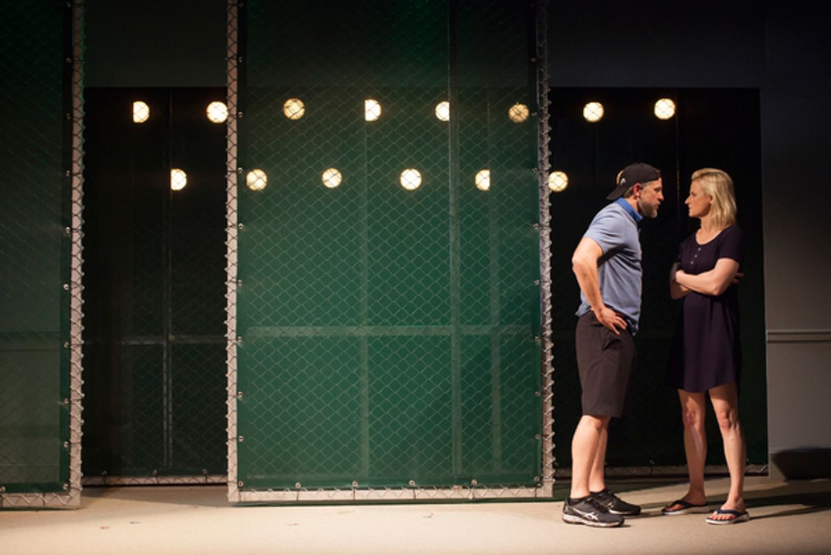 Joe Tippett and Mamie Gummer at 