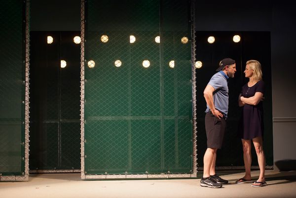 Joe Tippett and Mamie Gummer Photo