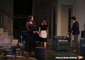 Idina Menzel, Cynthia Mace and Eli Gelb Photo
