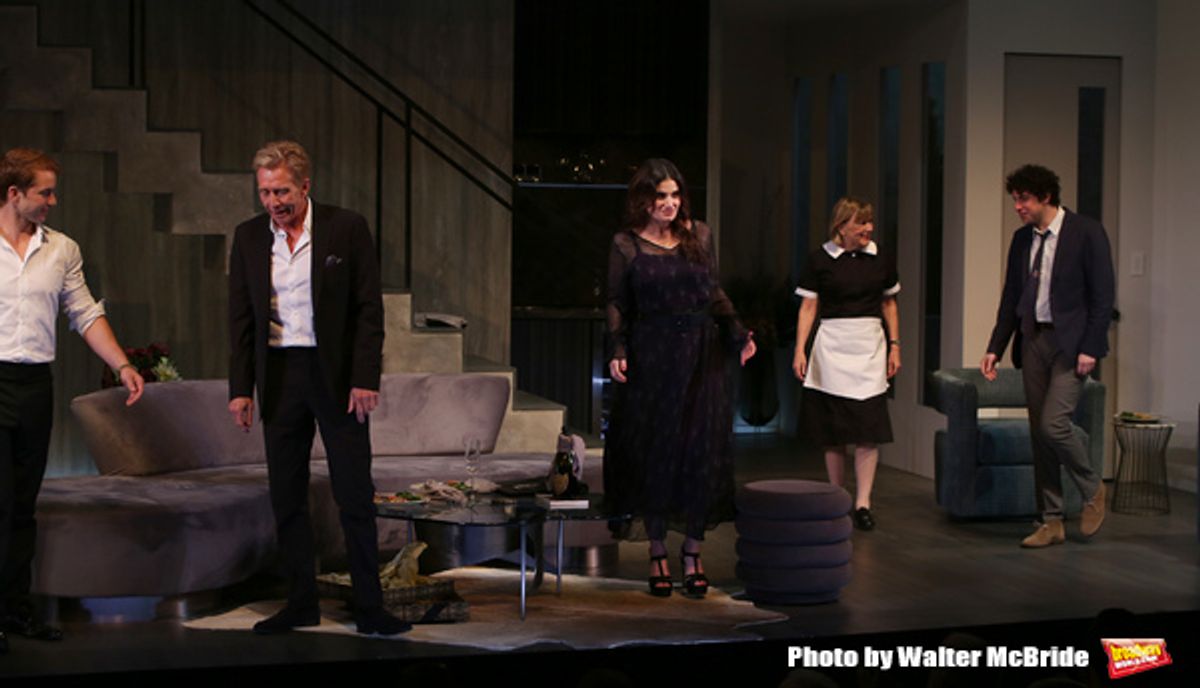 Will Brittain, Jack Wetherall, Idina Menzel, Cynthia Mace and Eli Gelb at 