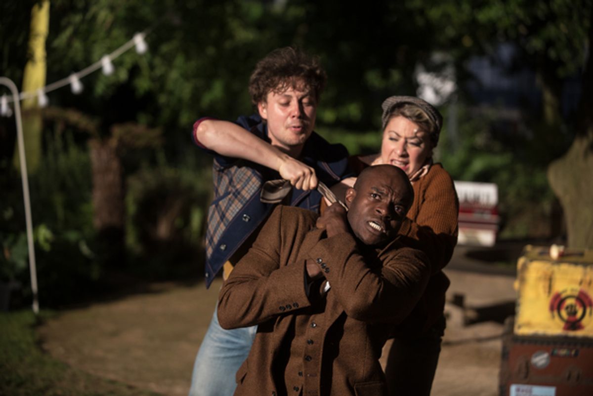 Jack Brett, Stanton Plummer-Cambridge, Jodie Jacobs at 