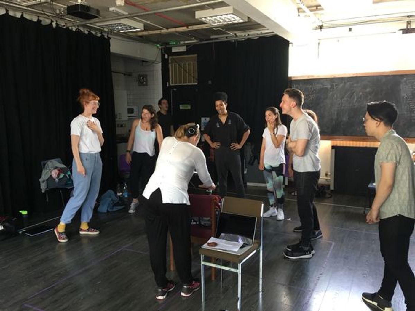 Photo Flash: Inside Rehearsal For A MIDSUMMER NIGHT'S DREAM at Wilton's Music Hall  Image