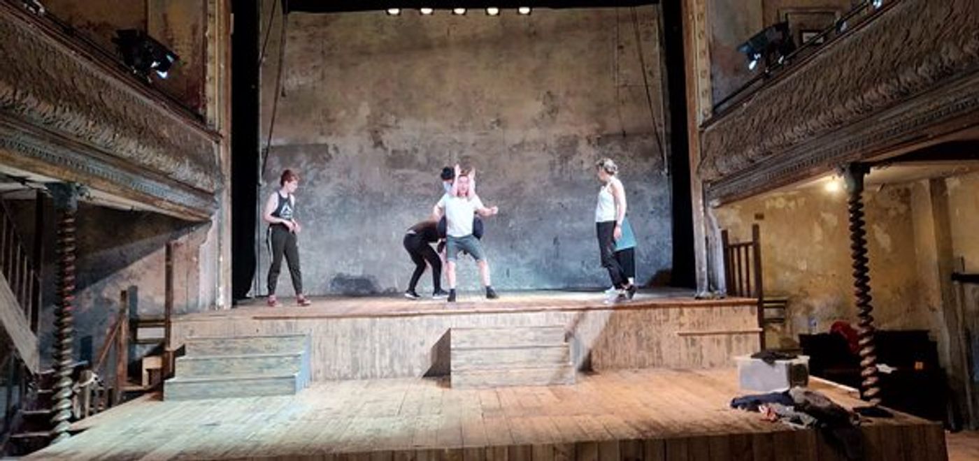 Photo Flash: Inside Rehearsal For A MIDSUMMER NIGHT'S DREAM at Wilton's Music Hall  Image