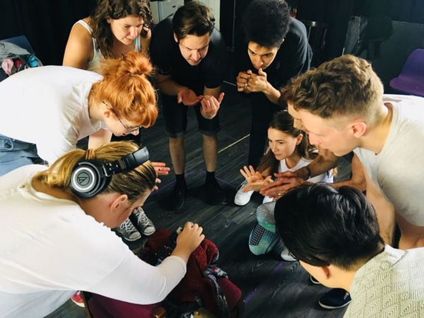 Photo Flash: Inside Rehearsal For A MIDSUMMER NIGHT'S DREAM at Wilton's Music Hall  Image