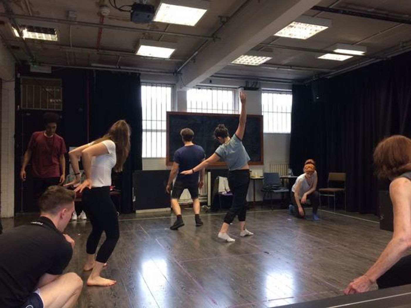 Photo Flash: Inside Rehearsal For A MIDSUMMER NIGHT'S DREAM at Wilton's Music Hall  Image