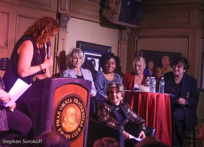 Judy Gold, Joanne Cassidy, Chanel Ali, Lauren Frost, Maddy Smith, Gloria Allred Photo