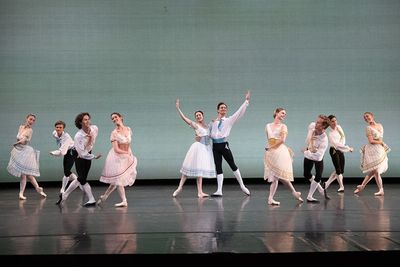 Royal Danish Ballet in August Bournonville's "Napoli"; photo Christopher Duggan Photo