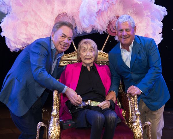 Andrew Lloyd Webber, Gillian Lynne, Cameron Mackintosh Photo