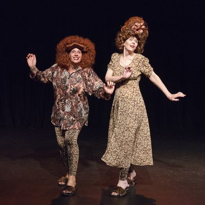 Kate Haight and Susan Mason as Spiker and Sponge Photo