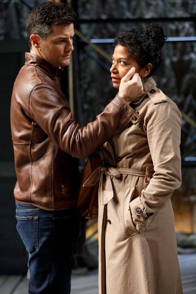 Enver Gjokaj and Rebecca Naomi Jones Photo