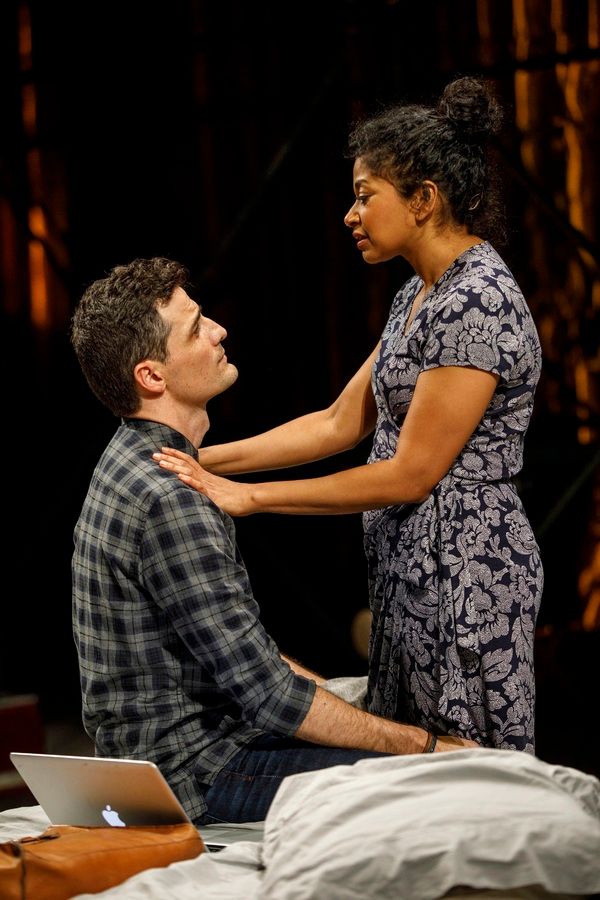 Enver Gjokaj and Rebecca Naomi Jones Photo