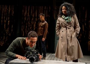 Kyle Beltran, Enver Gjokaj, and Rebecca Naomi Jones @ BroadwayWorld Kyle Beltran, Enver Gjokaj, and Rebecca Naomi Jones Photo