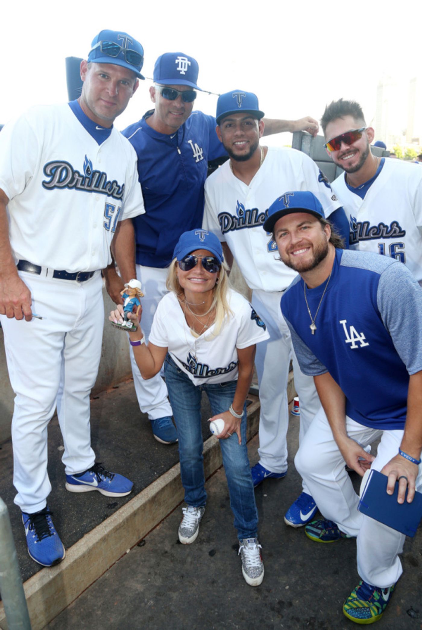 Photo Flash: Kristin Chenoweth Throws The First Pitch And Gets Her Bobblehead Photo Flash: Kristin Chenoweth Throws The First Pitch And Gets Her Bobblehead Image