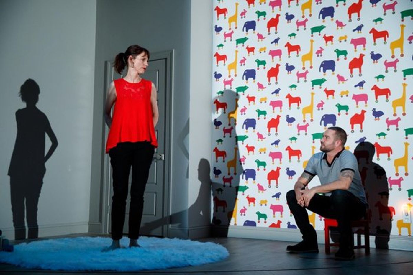 Photo Flash: First Look at Jesse Tyler Ferguson and Company in LOG CABIN  Image