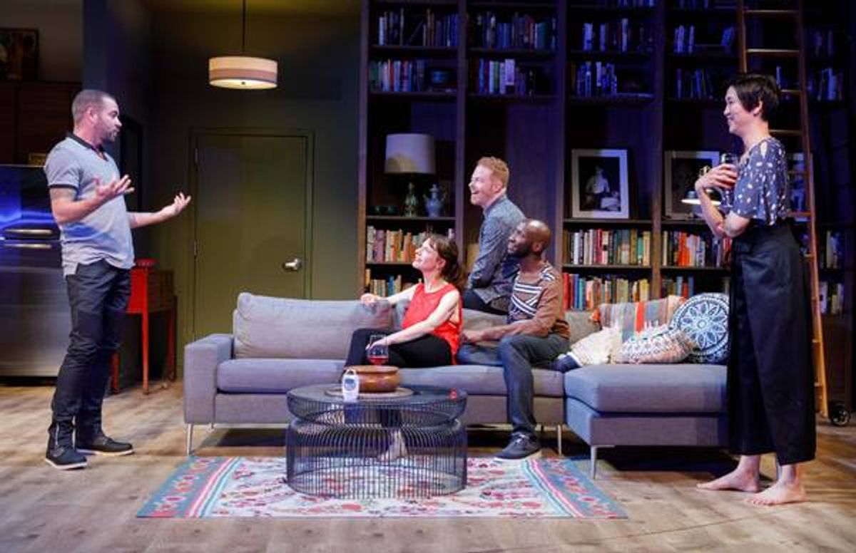 Ian Harvie, Dolly Wells, Jesse Tyler Ferguson, Phillip James Brannon, and Cindy Cheung at 