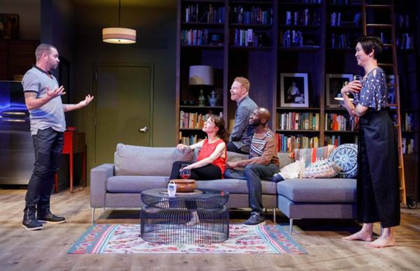 Photo Flash: First Look at Jesse Tyler Ferguson and Company in LOG CABIN  Image