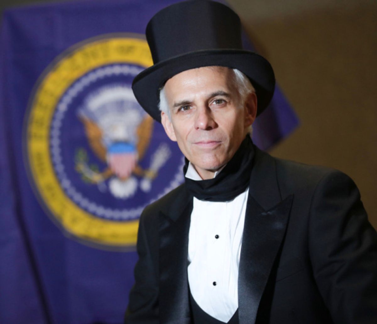 Neal Mayer as President James K. Polk in Who is James K. Polk? by Kevin J. Alcock. Photo by Alejandro Gomez at 
