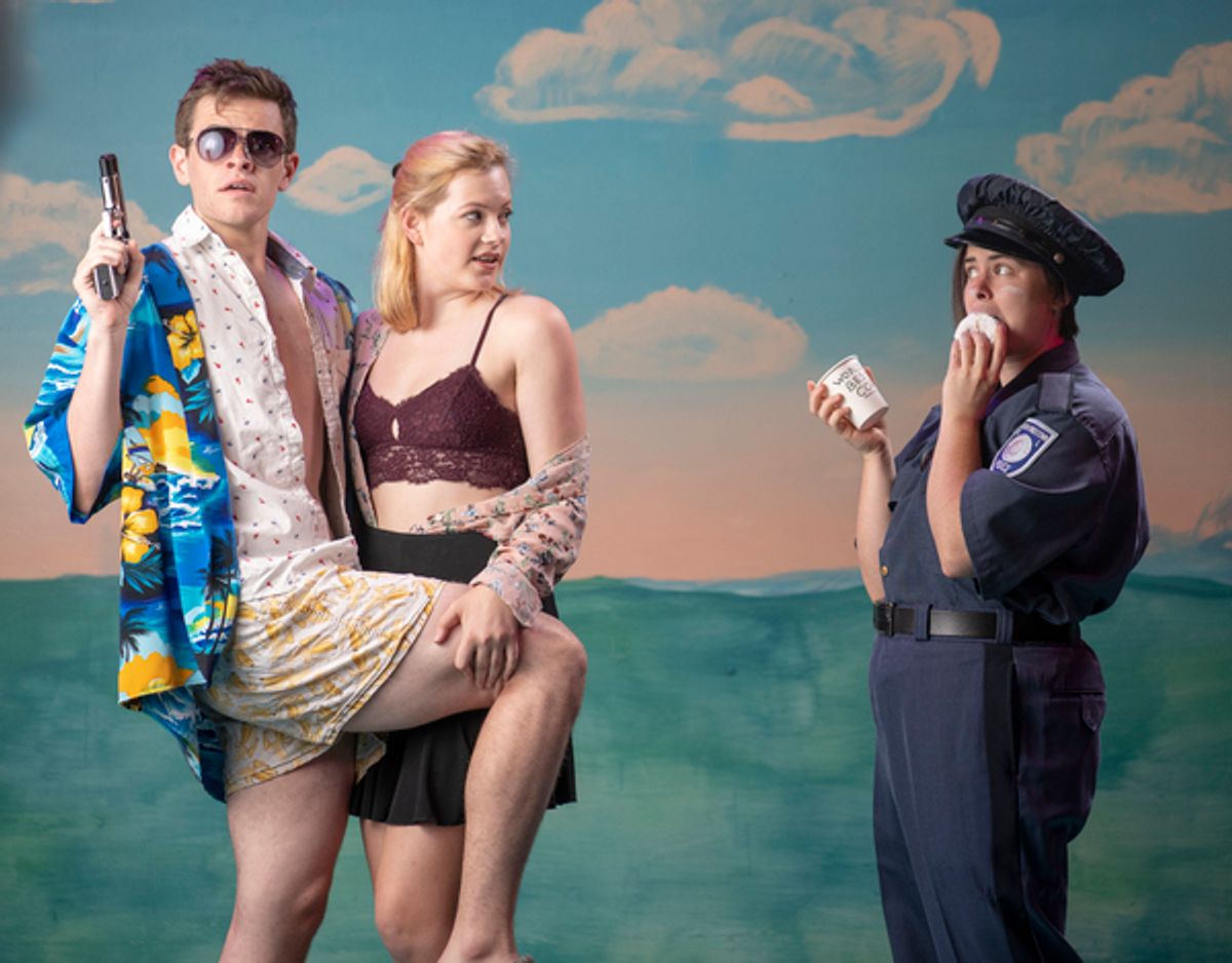 Jake Clarke, Emily Carter, Christine Cauchon at 