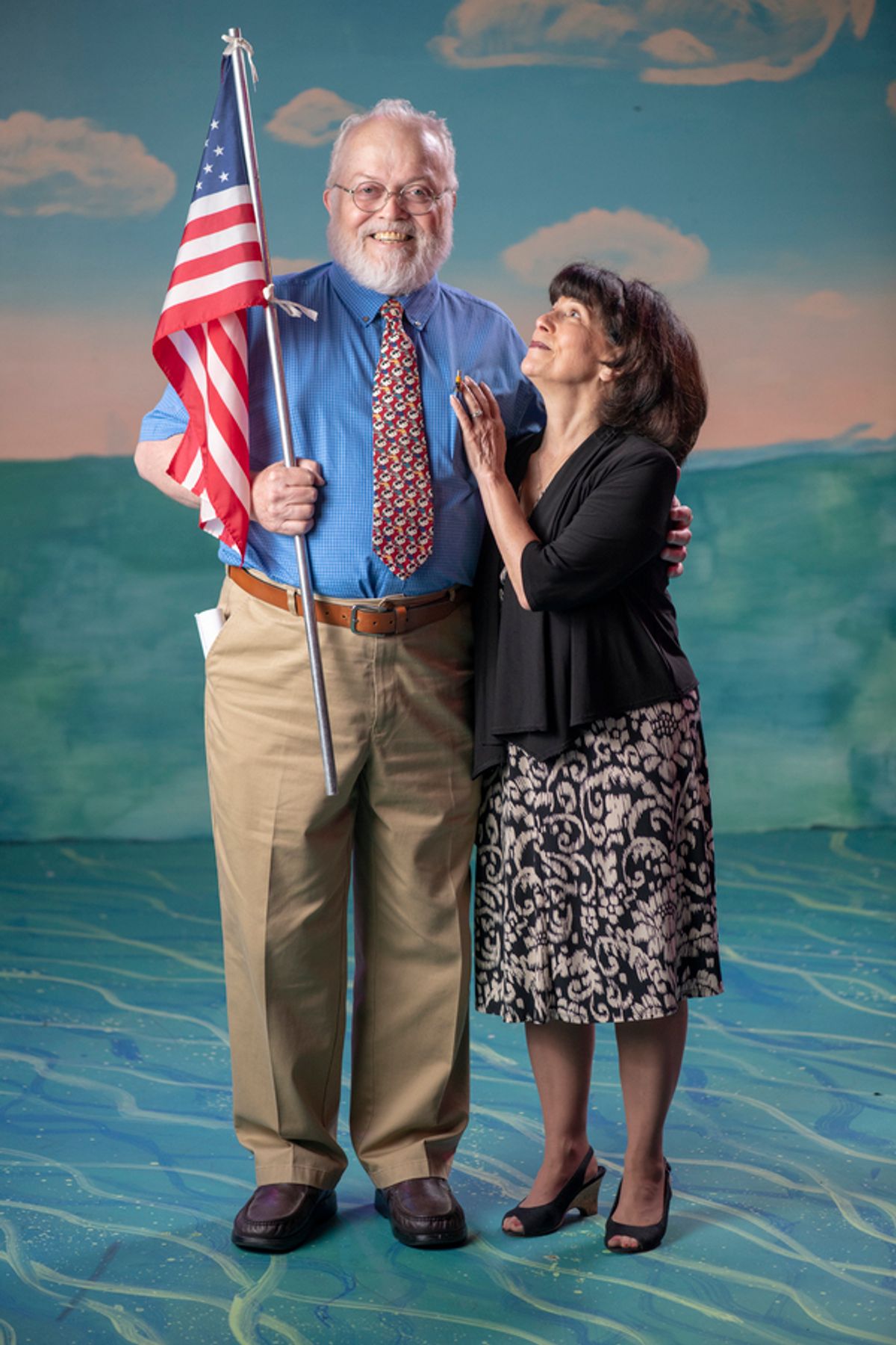 Terry Simpson, Sandy Cerel at 