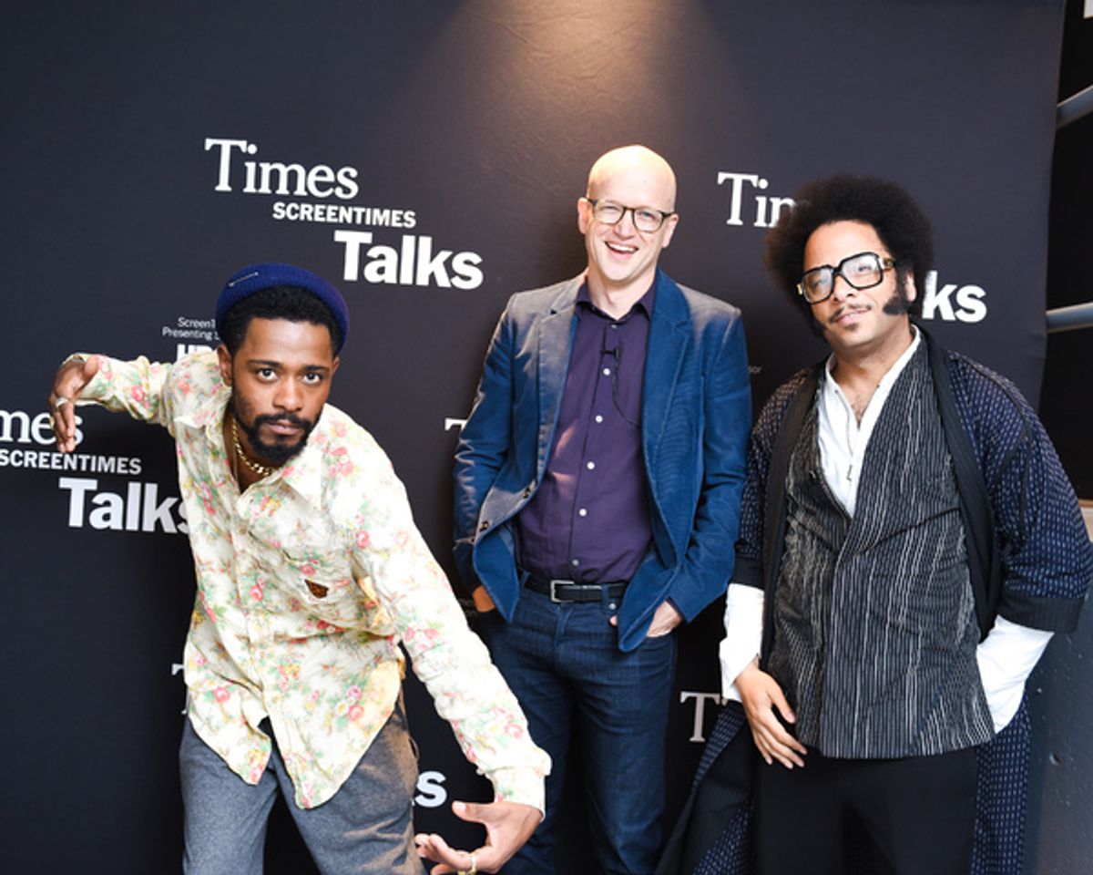 Lakeith Stanfield, Logan Hill, Boots Riley at 