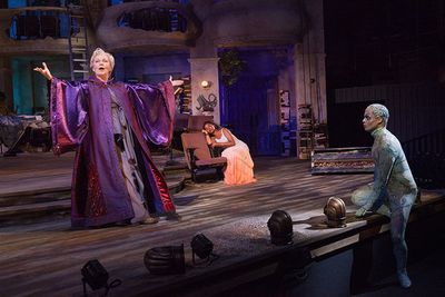 Kate Burton, Nora Carroll, and Philippe Bowgen Photo
