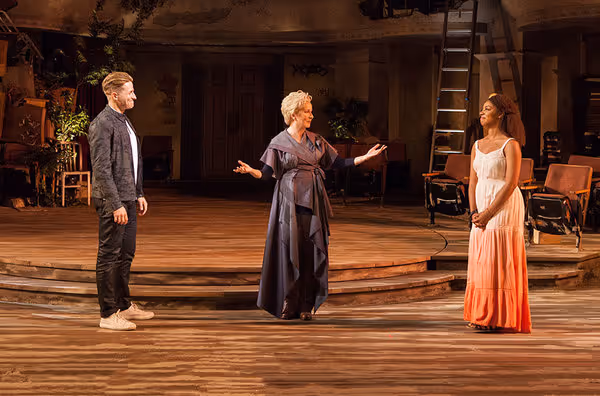 Sam Avishay, Kate Burton, and Nora Carroll Photo