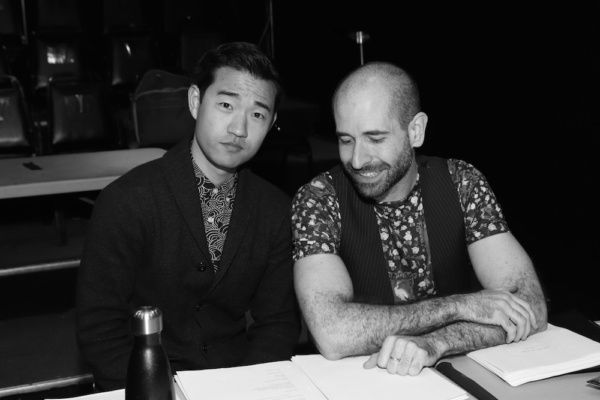 Playwright Daniel K. Isaac and Director Carlos Armesto Photo