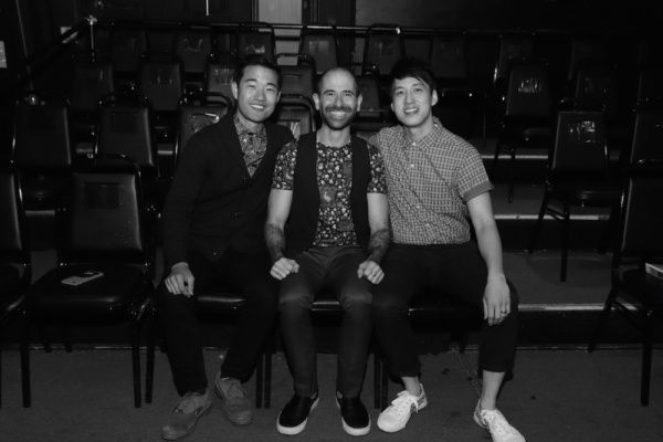Daniel K. Isaac, Carlos Armesto, Julian Leong.  Photo