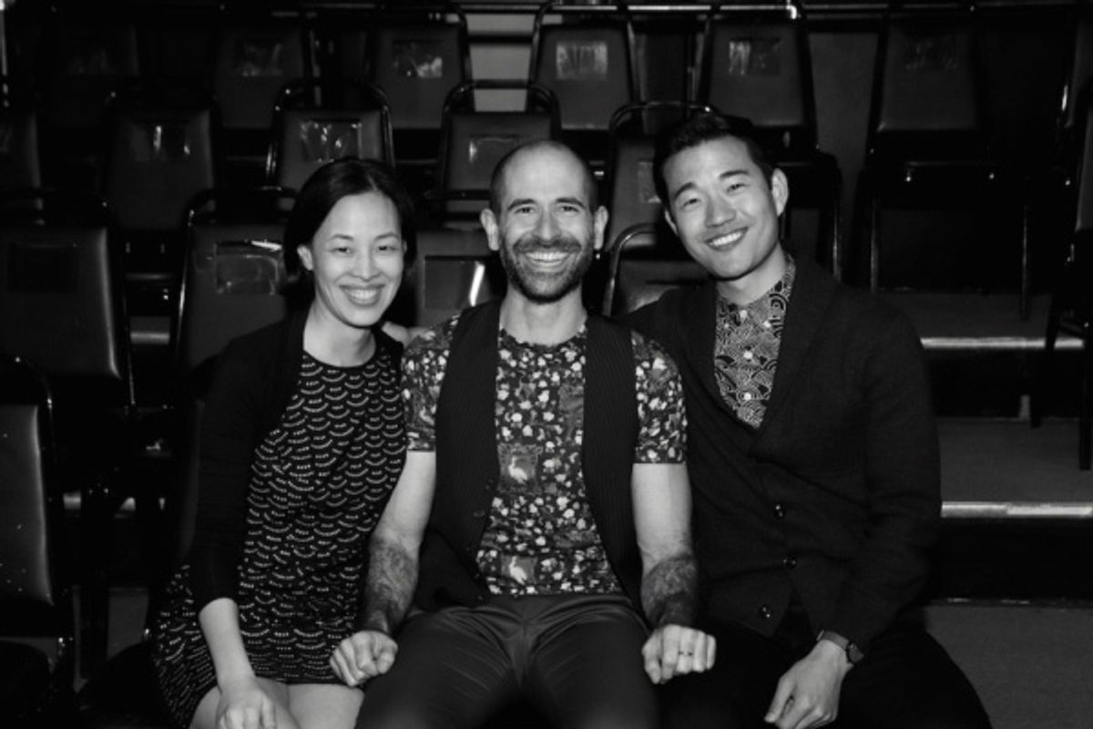 Lia Chang, Carlos Armesto, Daniel K. Isaac. Photo by Deborah S. Craig at 
