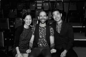 Lia Chang, Carlos Armesto, Daniel K. Isaac. Photo by Deborah S. Craig Photo