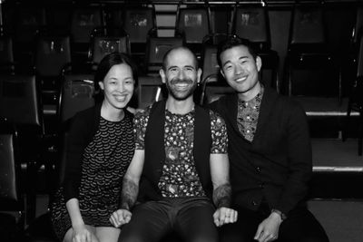 Lia Chang, Carlos Armesto, Daniel K. Isaac. Photo by Deborah S. Craig Photo