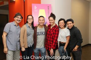 Ned Eisenberg, Playwright Lauren Yee, BD Wong, Director Taibi Magar, Ali Ahn, Tony Ai Photo