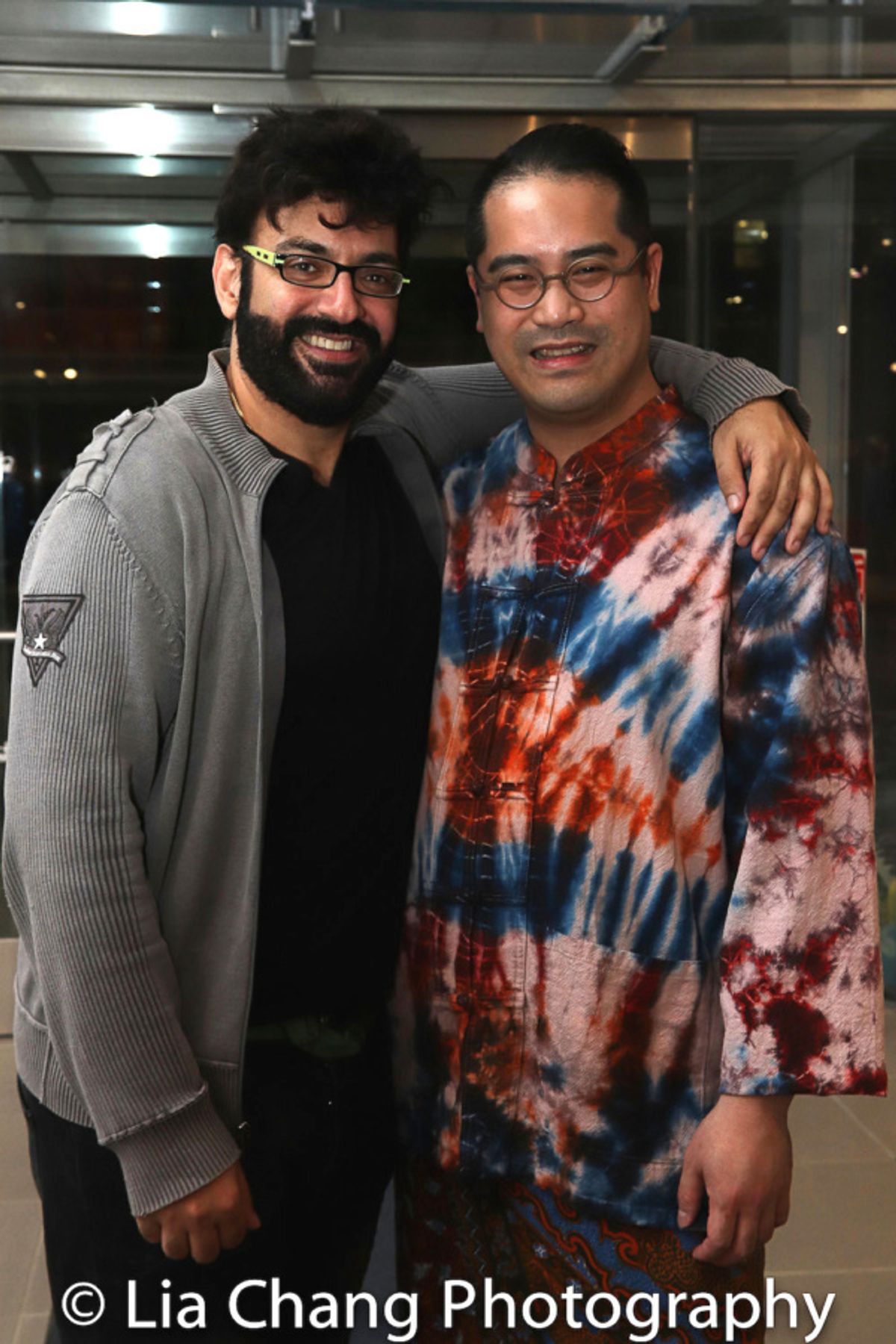 Sevan Greene and Ed Sylvanus Iskandar at 